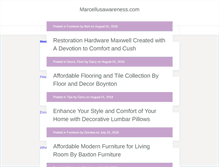 Tablet Screenshot of marcellusawareness.com
